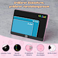 Miniatyrbilde 3 av 6: 16-tommers LCD Skrivetavle, Tegnebrett med Høy Lysstyrke, Lås & Sletting, Rosa
