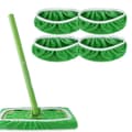 Swiffer Sweeper Moppe Udskiftningspuder, Klude til Swiffer Gulvmoppe, Genanvendeligt Betræk 4 stk 4 Pcs