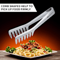 Miniatyrbild 5 av 5: 2-pack pastatång, serveringstång i rostfritt stål, spaghettitång [dB}