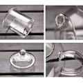 Miniatyrbild 4 av 4: 800 ml Tekanna i Borosilikatglas med Teinfuser, Lämplig för Spisplatta 800ml/27oz