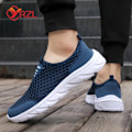 Miniatyrbillede 6 af 6: Yrzl Lette Mænd Casual Sko Åndbar Slip På Mænd Casual Sneakers Anti-Slip Mænd Lejligheder Udendørs Wald Sko Størrelse 39-46 Khaki 44