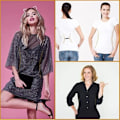 Miniatyrbilde 2 av 10: Fit Dress Cinch Clips Cardigan Clip RØD red