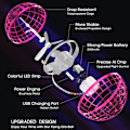 Miniatyrbilde 3 av 5: Flygende Orb Ball 2023 Leker Svevende Hoover Boomerang Spinner Håndkontrollert Mini Drone Kosmisk Globe Spinnende Barn Utendørs Flyleke Bursdag