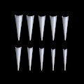 Miniatyrbillede 3 af 5: Lange Stiletto Negle Tips Akryl Negle Kunstige Halve Falske Flake Negle Tips