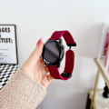 Pikkukuva 5 / 7: Magneettulukko Silikonranneke Huawei Watch 3 pro GT3 GT2 42mm 46mm Mi Watch S1 Pro/ Watch 2 20mm 22mm Vyö Ranneke vaaleanpunainen Mi Watch Color 2