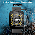 Miniatyrbilde 6 av 7: Full Kurvad Skjermbeskytter for Amazfit Bip 3/3 Pro/5 Smart Klokke Tilbehør Klar Myk Beskyttende Film Ikke Herdet Glass For Amazfit Bip 5 2PCS