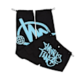 Miniatyrbilde 3 av 3: Minus Two Overalls Wide Leg Goth Workwear Herr Y2k Star Alt svart blå black blue XL
