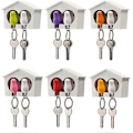 Miniatyrbillede 2 af 2: Flammeløse hvide koniske lys med flimrende lys med 10-knappers fjernbetjening, batteridrevet LED Varm 3D Wick Light Vindueslys Jul pink
