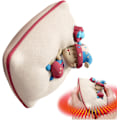Miniatyrbilde 8 av 8: Tegneserie Elektrisk Håndvarmer | Gjenbrukbar Design | Nattelys for Vinteren clown