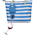 Miniatyrbillede 1 af 7: Vintasker Tote Bag, Køletaske med Lækagesikker Rum til 2 Flasker blue