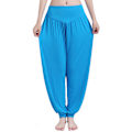Miniatyrbillede 1 af 3: Dam Harlan Yoga Lös Lös Elastisk Høj Talje Lake blue,M