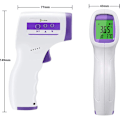 Miniatyrbillede 2 af 5: Panden Termometer Infrarød Termometer til Voksne, Kontaktfri Termometer, LCD-Skærm, Hukommelsesfunktion, Infrarød Termometer til Børn, Voksne, Objekter