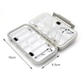 Miniatyrbillede 2 af 5: Pillerask Medicindispenser SORT sort