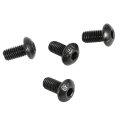 Miniatyrbillede 5 af 5: Knap M5 X 10mm Sekskant Hoved Skruehætte Sort 50
