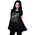 Miniatyrbillede 2 af 2: Spiral Direct Dame/Damer Celtic Wolf Tunika S Sort Black S