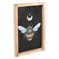 Miniatyrbillede 4 af 4: Something Different Bee Indrammet Kunsttryk En Størrelse Sort/Beige Black/Beige One Size