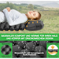 Miniatyrbild 3 av 5: Breathable and Comfortable Inflatable Sleeping Pad, Rapid Deflation Feature and Ultralight Compact Portable Sleeping Mat for Hiking and Traveling