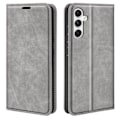 Pikkukuva 1 / 5: Samsung Galaxy A35 5G Läppäkotelo Skin Touch Harmaa
