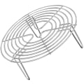 Miniatyrbilde 2 av 5: Rustfritt stål innlegg rist matlaging stativ damper innlegg kake rist rund dampende rack damper innlegg for matlaging gryter gryter