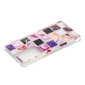 Pikkukuva 2 / 3: Samsung Galaxy S21 Ultra - Marmori Neliöt TPU Kuori