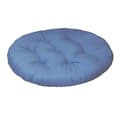 Rund Sittdyna 40cm (2 st.) - Ortopedisk Stolsdyna - Bekväm Sittdyna (blå, Set med 2)[co]