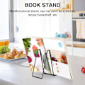 Miniatyrbilde 4 av 5: Plate Display Stands 6-pakninger, Plate Holders for Display Metal Black Frame Stand for Book, Picture, Photo Easel, Platter (3 tommer)