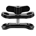 Miniatyrbillede 4 af 5: Cnc Butterfly Clip Dykkerklemme Lysforbindelse Kuglehoved Montering Stativadapter Til Go Pro 7 Sports