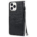 Miniatyrbillede 3 af 5: iPhone 13 Pro Max - Klassisk Solid Læder Etui - Sort