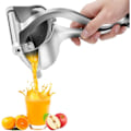 Miniatyrbillede 1 af 5: Manuel frugtpresser i rustfrit stål, kraftig citronpresser i legering, højkvalitets appelsinpresser, simpel ekstraktor, håndholdt husholdningsmaskine i metal...