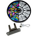 Miniatyrbillede 2 af 5: Onsdag Ophelia Hall Vindueskarm Lampe En Størrelse Sort/Multifarvet Black/Multicoloured One Size Transparent