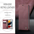 Miniatyrbillede 3 af 5: iPhone 13 Pro - CASEME Retro Læder Etui - Rød