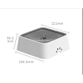 Miniatyrbilde 4 av 5: Dyrevannskål, Anti Overflow Pet Water Bowl, Anti Overflow Buoyancy Water Bowl For Dog Cats, Anti D