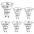 Miniatyrbillede 1 af 5: Halogenpære GU10 35W 230V, 380lm Varm Hvid 2700K, Dæmpbar Halogen Spotpære, til Skabsbelysning, Displaybelysning, 6-pak