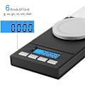 Miniatyrbilde 4 av 5: Digitale Milligram Lommevekter 0,001G X 50G Elektroniske Vekter
