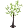 Miniatyrbillede 1 af 5: String Bordplade Dekorativ Kunstig Bonsai Træ Mini Dekorativ Bonsai Træ Natlampe Hvid Birk med Lamper USB Natlampe
