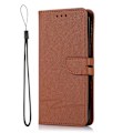 Miniatyrbillede 2 af 5: iPhone 14 Etui Vævet Tekstur Brun