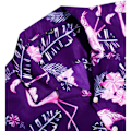 Pikkukuva 4 / 5: Havaijipaita ja shortsit miehille, normaali istuvuus, lyhythihainen, rento, funky ranta Flamingopaita setti XXL