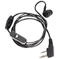 Pikkukuva 3 / 3: K-Pää Walkie Talkie Kuulokemikrofoni Radiokuulokkeet Baofeng Uv5R 888S:lle Kenwood Walkie Talkieille