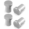 Miniatyrbilde 1 av 3: 4 stk arbeidsbenkstopp i rustfritt stål for 19 mm hulldiameter, trebearbeidingsbordtilbehør for festing av arbeidsstykker