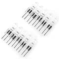 10 X G4 20w 12v Klar Halogenlampa[co]