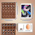 Miniatyrbillede 2 af 5: Chokoladeform, Chokoladeform Silikoneform Hjemmelavet Diy