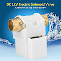 Miniatyrbillede 2 af 3: Dc 12v G1/2\" Solenoidventil til solvarmevand N/C Normalt lukket (1 stk.)