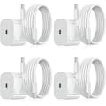4-pack - Laddare för Samsung - Snabbladdare - Adapter + Kabel 20W Vit one size (NT) 4-Pack Samsung 4-Pack 4-Pack 4-Pack Samsung(20w White)