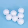 Pikkukuva 2 / 5: 100 kappaletta valkoisia styrofoam-palloja DIY styrofoam-palloja taide- ja askarteluprojekteihin 2 cm (edullinen myynti)