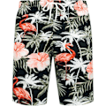 Pikkukuva 3 / 5: Havaijipaita ja shortsit miehille, normaali istuvuus, lyhythihainen, rento, funky ranta Flamingopaita setti XXL