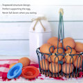 Miniatyrbild 2 av 5: 4 st Silikon Äggkoppar I Modern Design Hållare Set Servering Kök Kokta Ägg Frukost(slumpmässig C