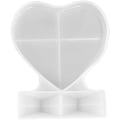 Miniatyrbillede 2 af 5: Harpiksrammeform - Hjerteformet DIY fotorammedekoration