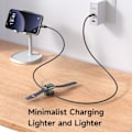 Miniatyrbillede 5 af 5: MCDODO 1,5 m 36W 2-i-1-kabel med Apple Watch-oplader, sort