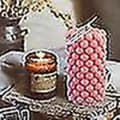Miniatyrbillede 4 af 5: Silikoneform til lys, 3D cylindriske lysforme, geometrisk E-form, lysfremstilling støbeforme, DIY duftlysform, silikoneforme til dig selv