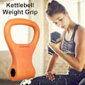 Miniatyrbild 4 av 5: Kettlebell styrketräning justerbar bärbar viktgrepp reseträning utrustning redskap för gymväska, tyngdlyftning